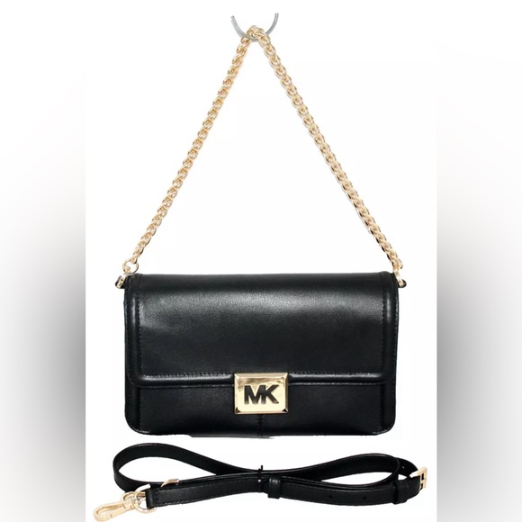 MICHAEL KORS Sonia Medium Leather Bag,Card Case,Dust Bag & Shopping Bag-NWT $759 - Picture 4 of 9